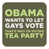 Gays Vote stickers