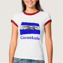 Gazankulu Waving Flag with Name t-shirts by Vexillophile Gazankulu Waving Flag with Name t-shirts