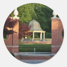 Gazebo at Missouri Botanical Garden Sticker