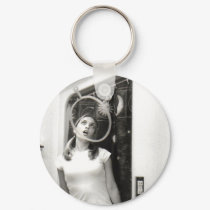 Gazing at the Cosmos Keychain