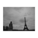 Gazing at the Eiffel Tower Postcards