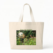 Gazing Ball&Coneflowers, Gaze Into Summer bags