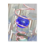 Gazing Ball Postcard