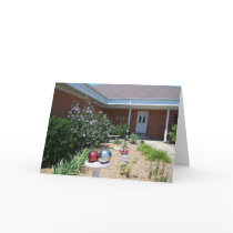 Gazing Balls&Rose of Sharon Notecard