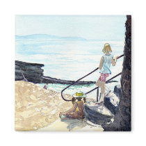 'Gazing' Magnet