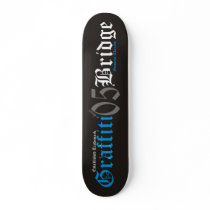 GB GENUINE THREADS BLUE SKATE DECKS