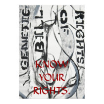 GBR KNOW  YOUR  RIGHTS Poster posters
