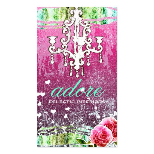 GC | Adore | Vintage Business Card (front side)