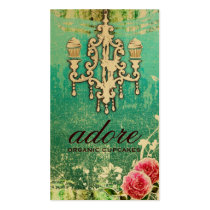 GC Adore Vintage Cupcakes business cards