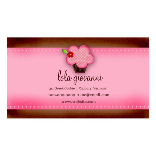 GC | AFFECTIONATE CONFECTIONS CUPCAKE BUSINESS CARD (back side)
