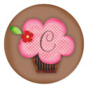 GC | Affectionate Confections Monogram Sticker by TheGreekCookie GC | Affectionate Confections Monogram Sticker