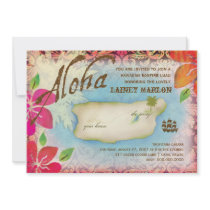 Gc | Aloha Luau Island Personalized Invite