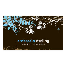 GC | Ambrosial Brown & Blue business cards by TheGreekCookie GC | Ambrosial Brown & Blue business cards