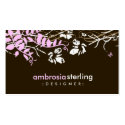 GC | Ambrosial Brown & Sweet Pink 2 business cards