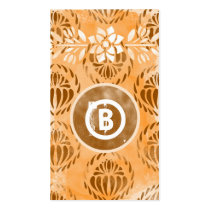 GC | Blessed Orange Delight Vintage business cards by TheGreekCookie GC | Blessed Orange Delight Vintage business cards