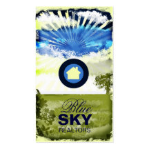 GC | Blue Sky Business Card with Logo