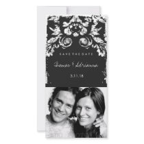 GC | Charcoal Vintage 2 "AGED" | Save the Date photo cards