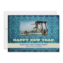 GC | Cool Blue Vintage | Happy New Year invitations by TheGreekCookie GC | Cool Blue Vintage | Happy New Year invitations