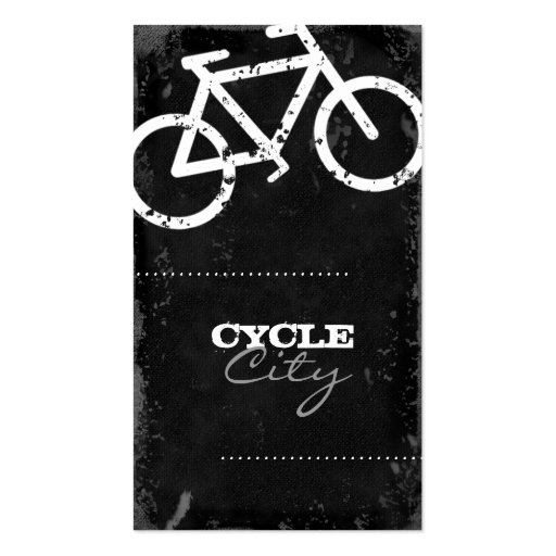 GC | Cycle City Concrete - White Business Cards
