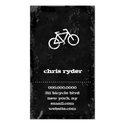 GC | Cycle City Concrete - White Business Cards (back side)