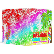 GC Dreams Come True Dream Board Notebook Keeper Vinyl Binder