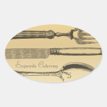 GC ExquisiteTable Setting Gold Sticker stickers
