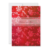 GC | Floral Red Ravine invitations