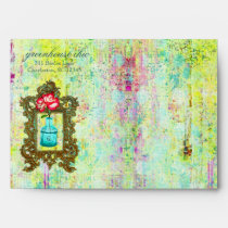 GC Greenhouse Chic Pearls Gift Certificate envelopes