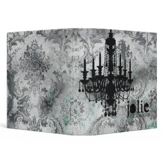 GC | Jolie Chandelier Grey Damask binder