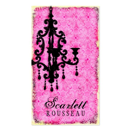 GC | Lustre Passionné - Pink Business Card (front side)