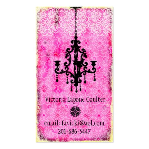 GC | Lustre Passionné - Pink Business Cards (back side)