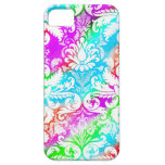 GC Miami Spice Vibrant Vintage Damask iPhone 5 Covers