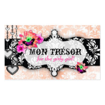GC | Mon Trésor Hot Peaches n Cream Business Card