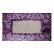 GC | Purple Rapture Place Card Business Cards