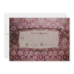 GC | Red Rapture Vintage RSVP Personalized Announcements
