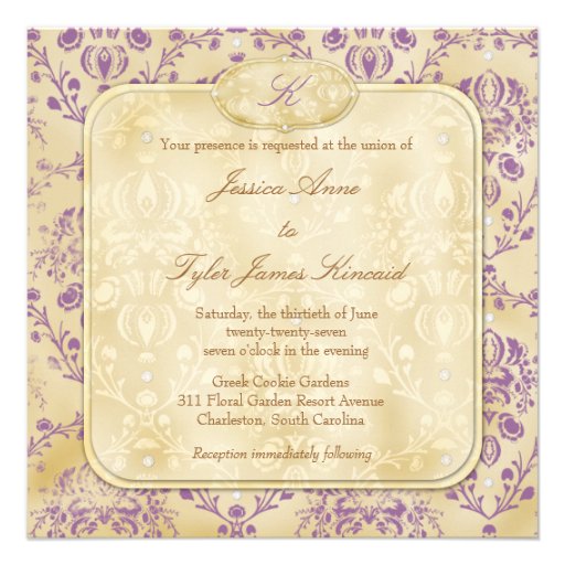 GC | Sweet Cookie Invitation | Plum