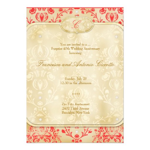 GC | Sweet Cookie Invitation | Strawberry Field