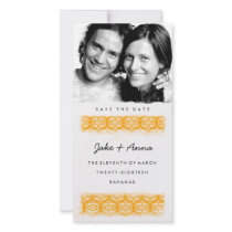 GC | Sweet Orange Print Save the Date photo cards