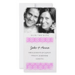 GC | Sweet Pink Print Save the Date photo cards