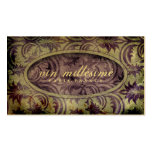 GC | Vin Millésimé | Golden Purple Business Card Template