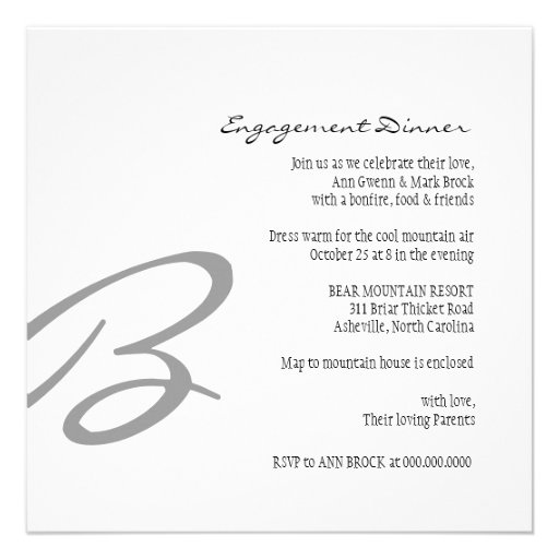 GC | Vintage Frame - Photo Invitation