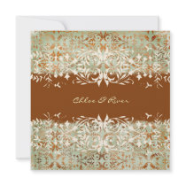 GC | Vintage Melon - Burnt Orange Custom Invites