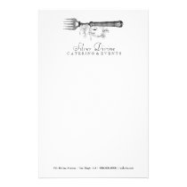 GC Vintage Silver Divine Silverware stationery