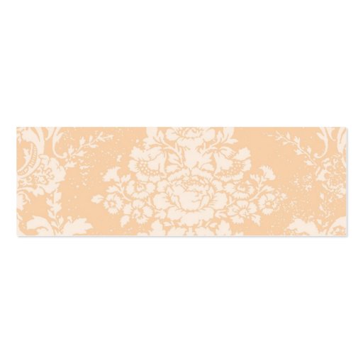 Gc Vintage Tea Party Tags Business Card Template (back side)