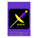 GCC Fencing Club Promo Poster 2 posters