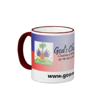 GCOM Ringer Mug by gcomhaiti GCOM Ringer Mug