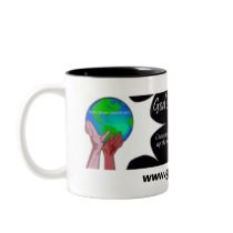 GCOM Two Toned Mug by gcomhaiti GCOM Two Toned Mug