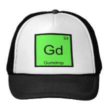 Gd - Gumdrop Funny Chemistry Element Symbol Tee Hat