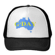 G'Day T-shirt - Australian Hat
