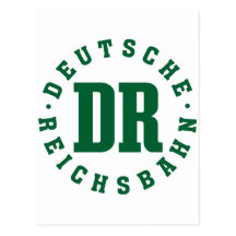 GDR/GDR Railway - German National Railroad Sign Postcards